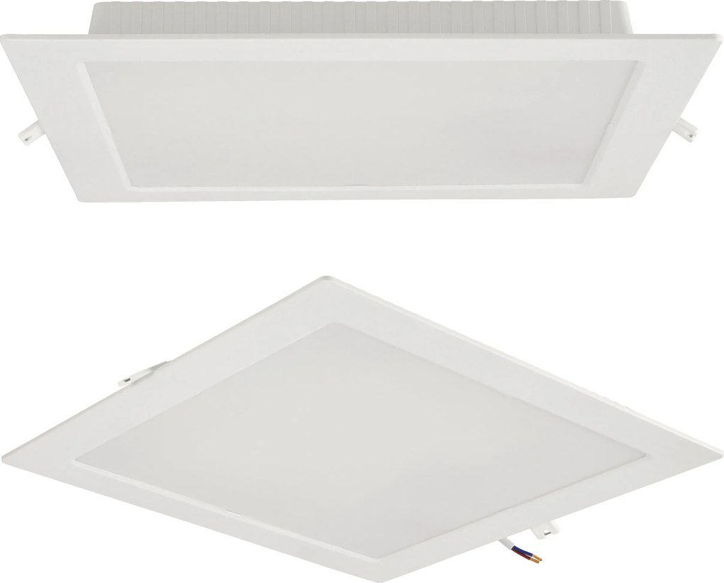 Plafon Led Mennyezeti Lámpa Süllyesztett 24W 2640lm 4000K Négyzet