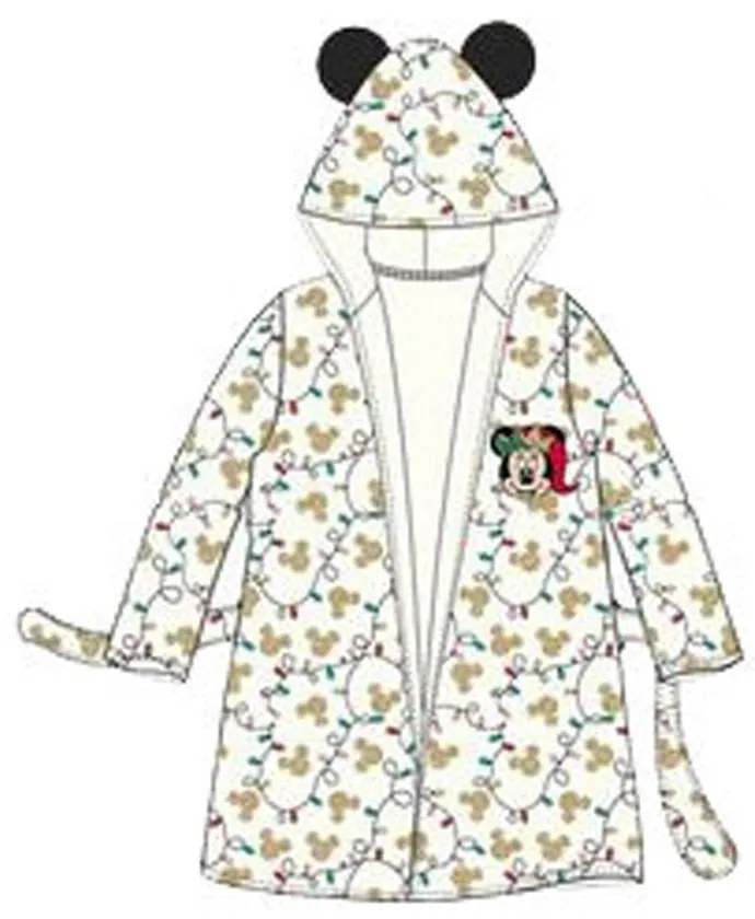 Disney Minnie Karácsonyi String Light gyerek köntös 3 év / 98 cm