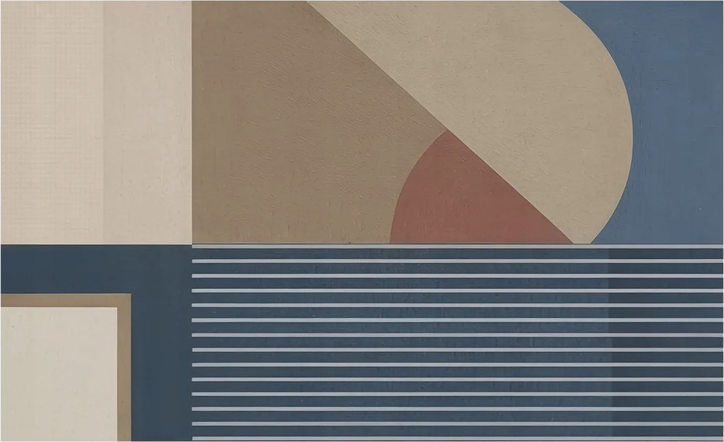 Fotótapéta Fali tapéta Hálószoba Nappali szoba Harmonikus geometria 416x254