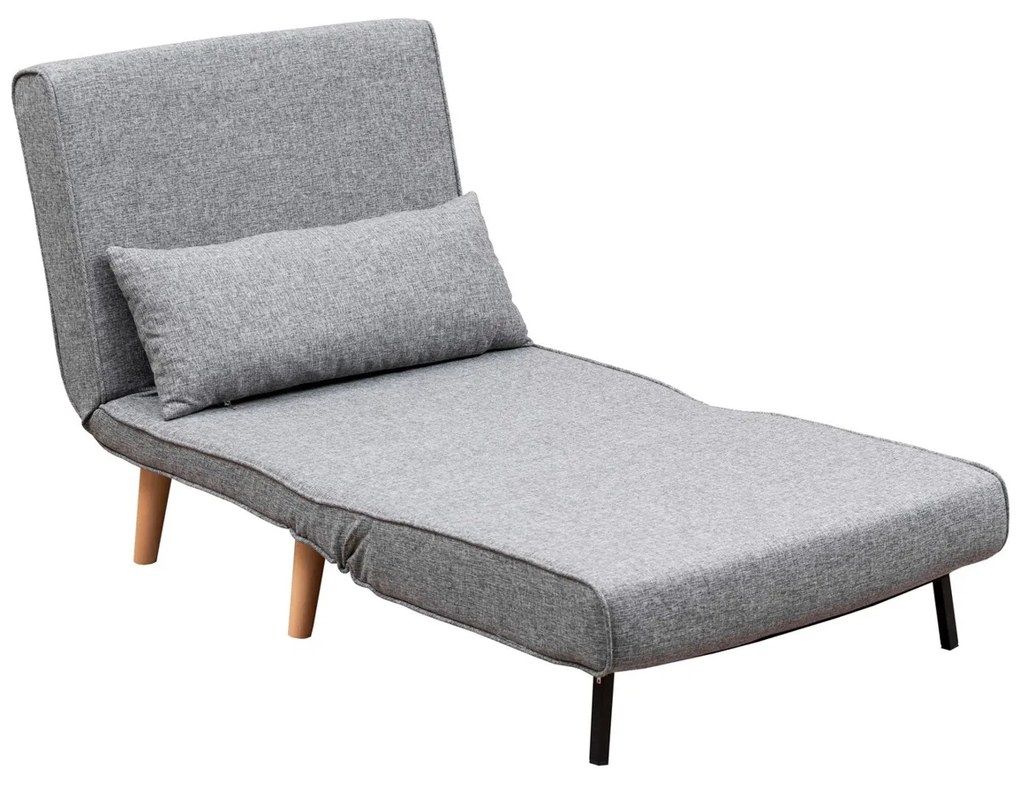 Folde Single Light Grey fotel
