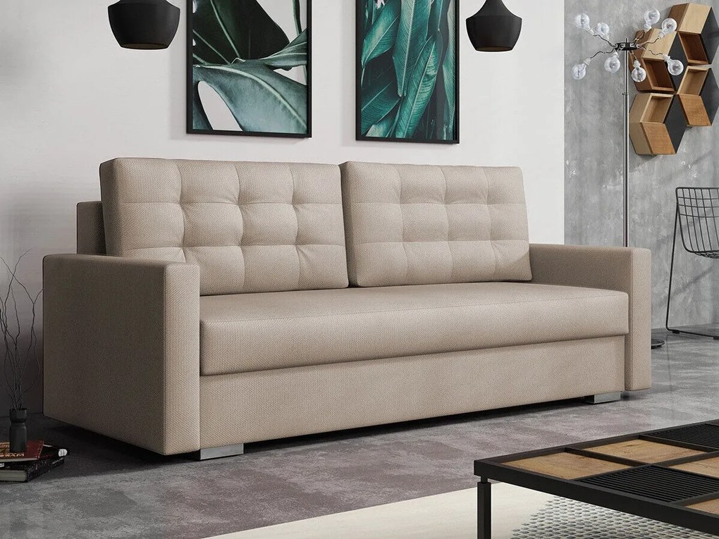 Kanapéágy Columbus 112Ágyneműtartó, 94x216x91cm
