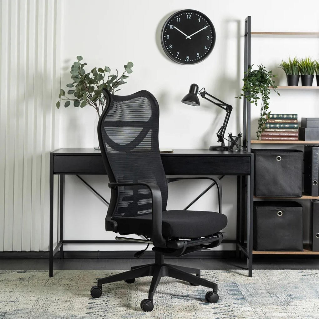 Irodai Forgószék Fekete Színben. Multiblock Mechanika. ACTON