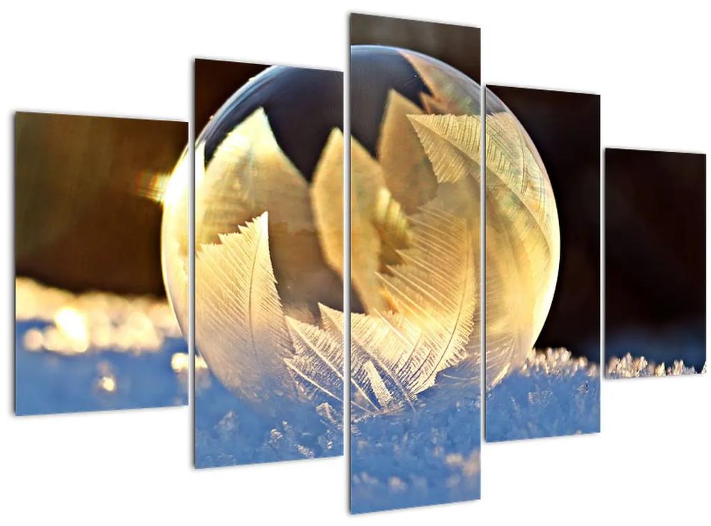 Kép - fagyott buborékok (150x105 cm)