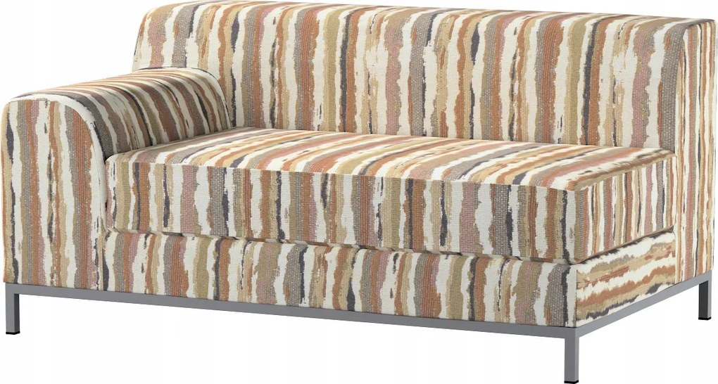 Kramfors 2 személyes balos kanapé huzat Ikea narancssárga