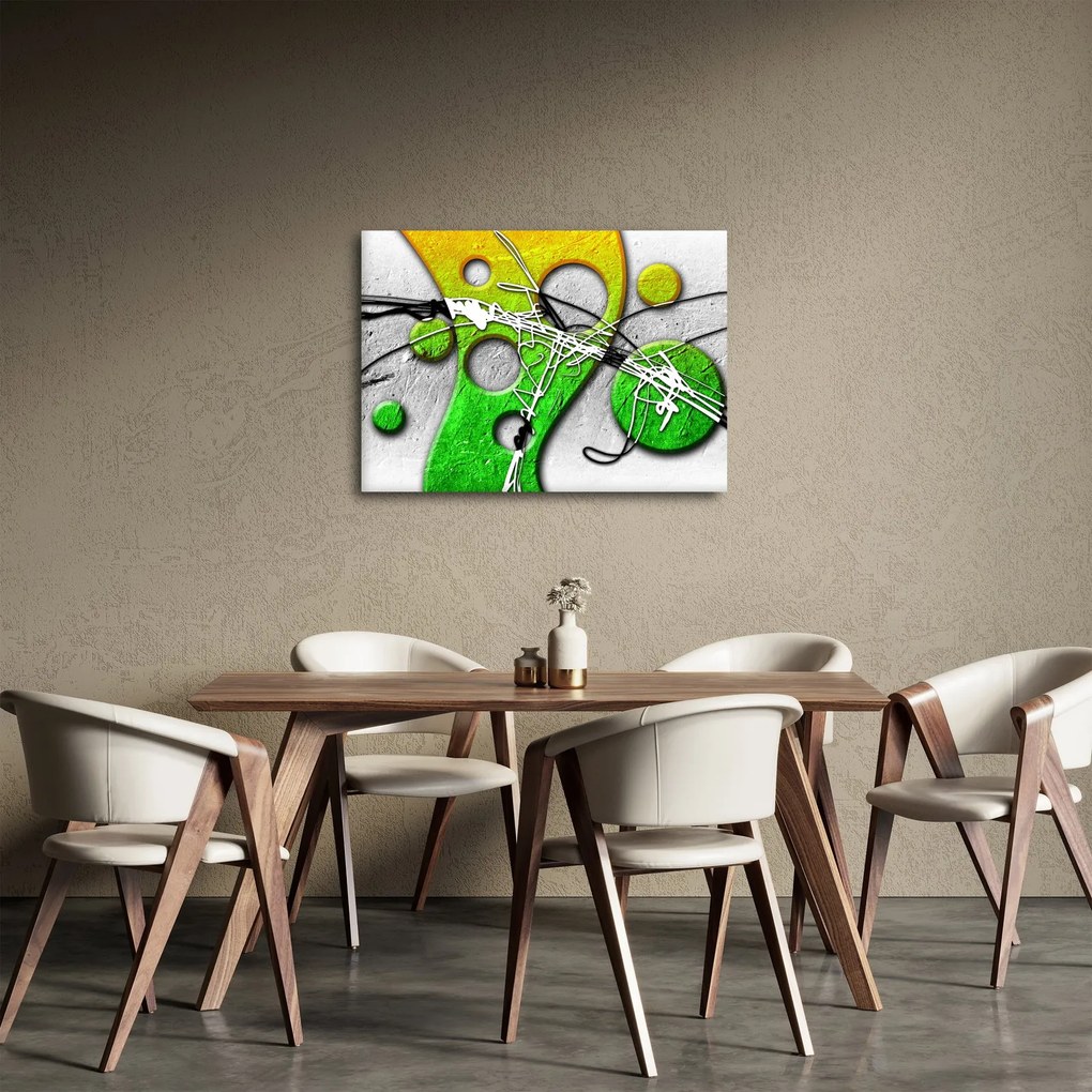 Absztrakt kép (70x50 cm)