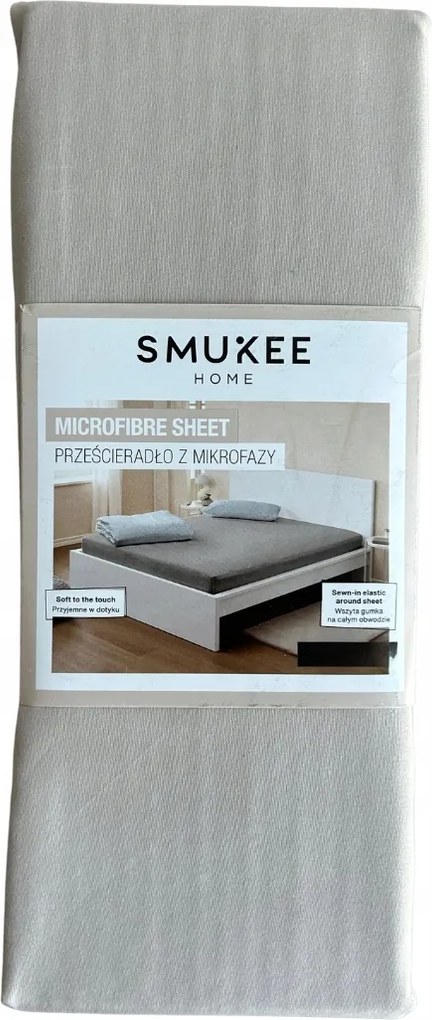 Gumis lepedő Smukee poliészter 160 x 200 cm