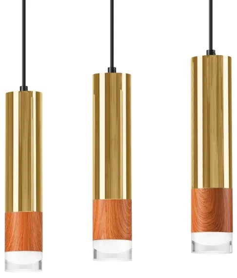 Csillár zsinóron AURELIA 3xGU10/10W/230V