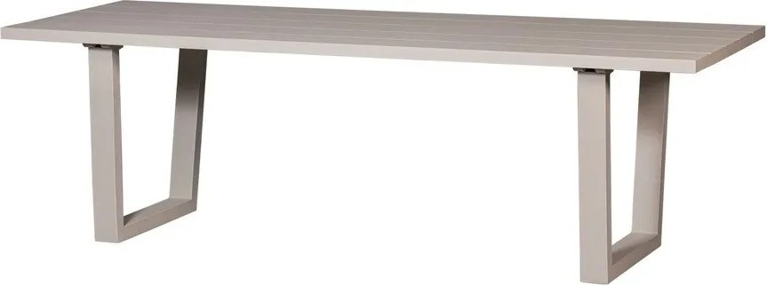 Fém kerti étkezőasztal 87x240 cm Bear – WOOOD