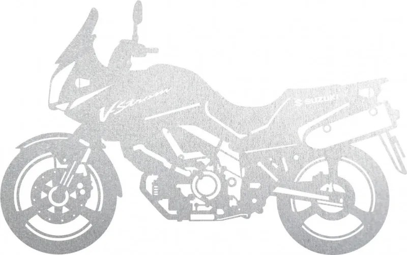 Stílusos falfestmény motorkerékpárra - SUZUKI