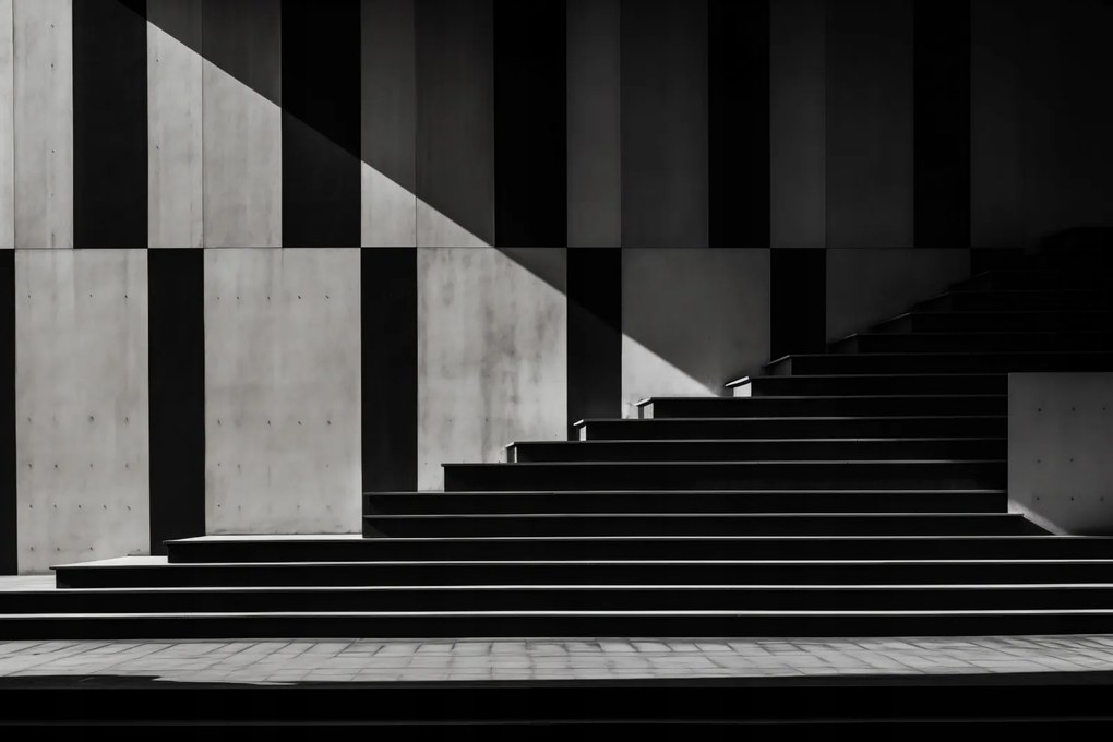 Poszter 45x30cm Geometria az építészetben