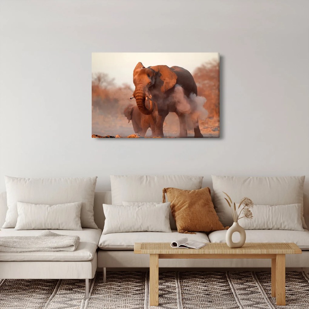Kép - Nagy afrikai elefánt (90x60 cm)