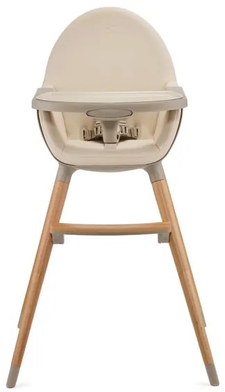KINDERKRAFT - Gyermek étkezőszék 2v1 FINI2 bükkfa/bézs