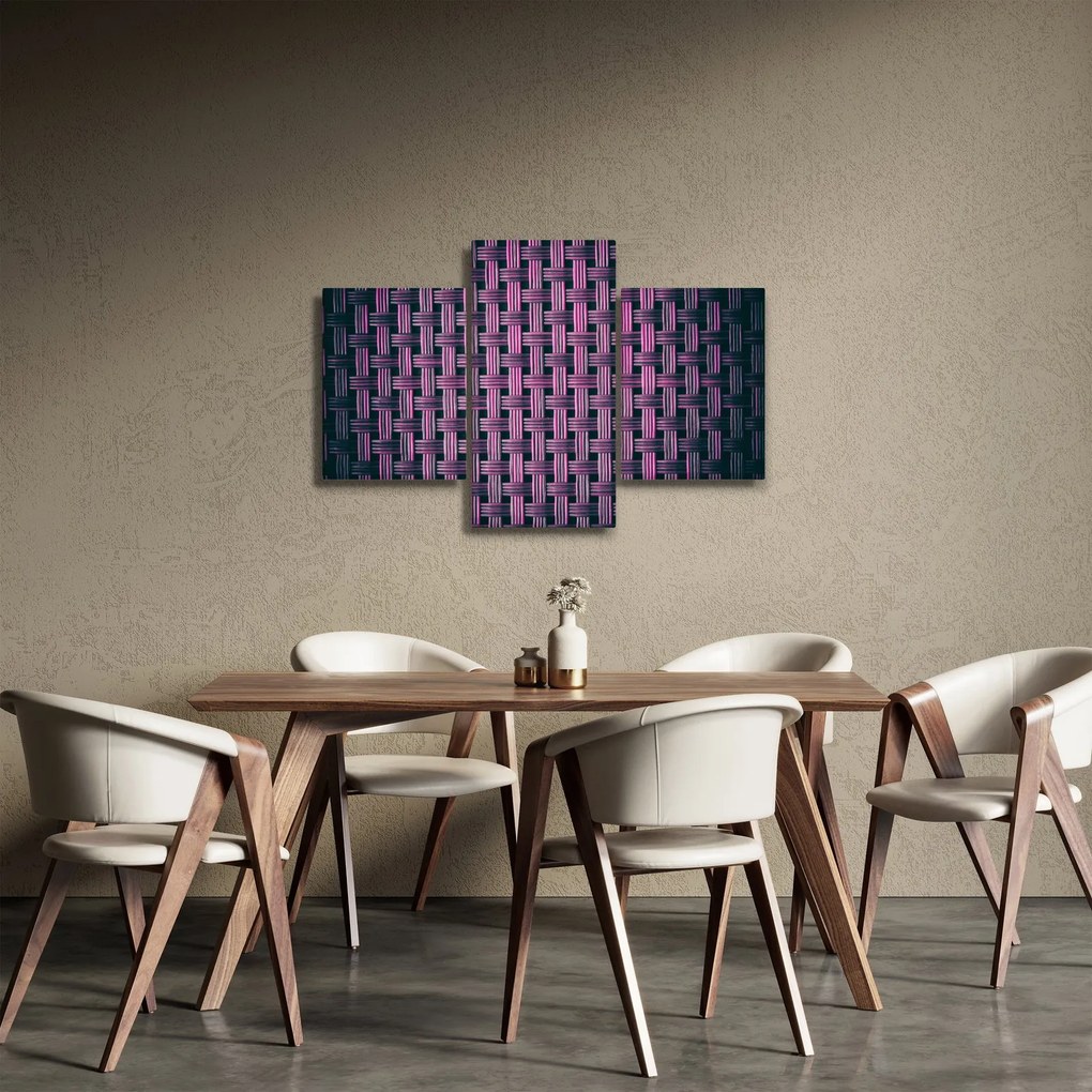 Lila textúrás kép (90x60 cm)