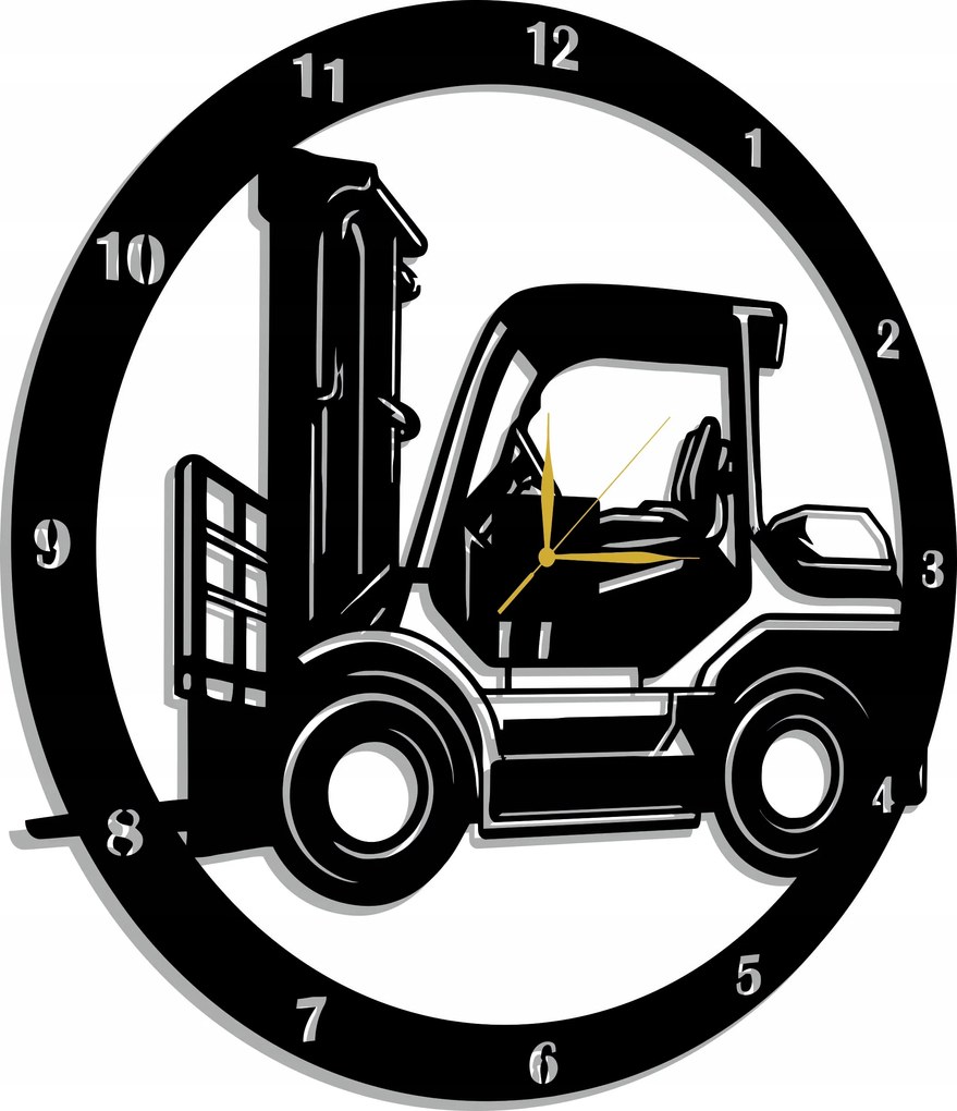 Falióra targoncával Targonca Kezelőnek Ajándék 50CM