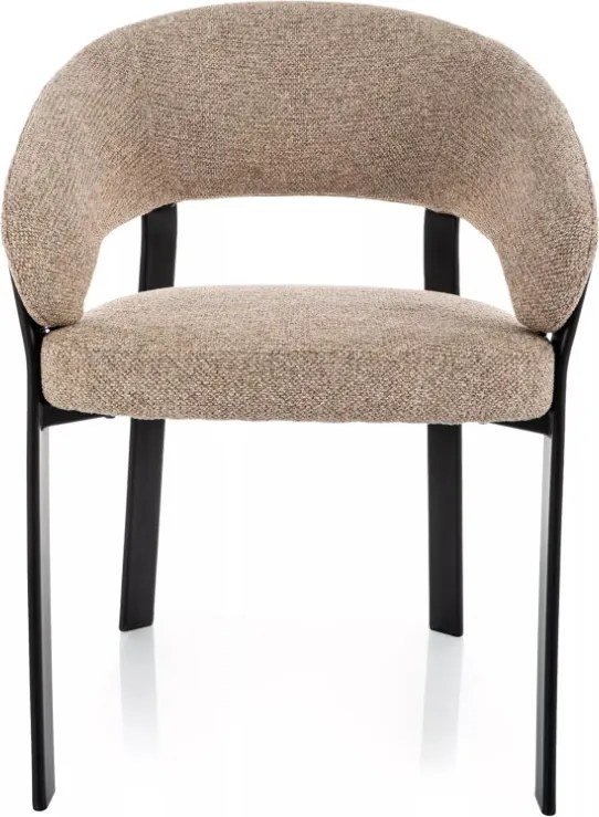 Nagoja étkezőszék bézs/fekete