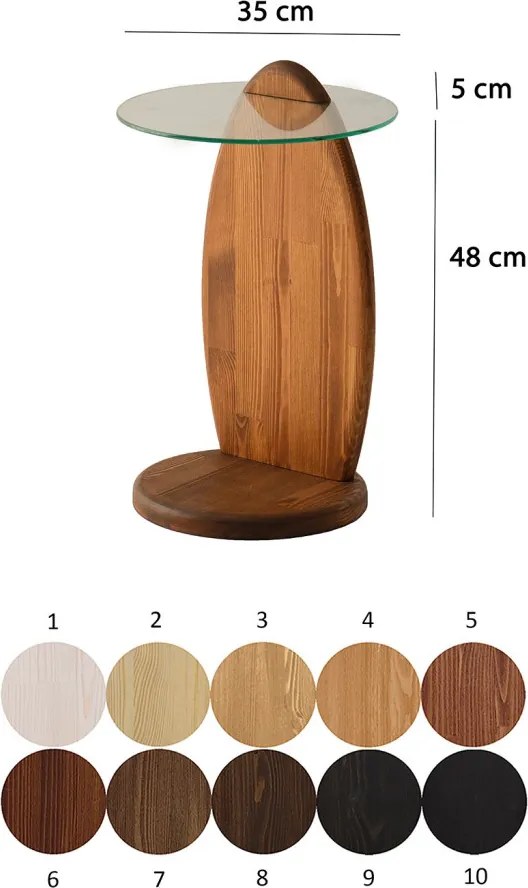Surf - Chesnut, Transparent