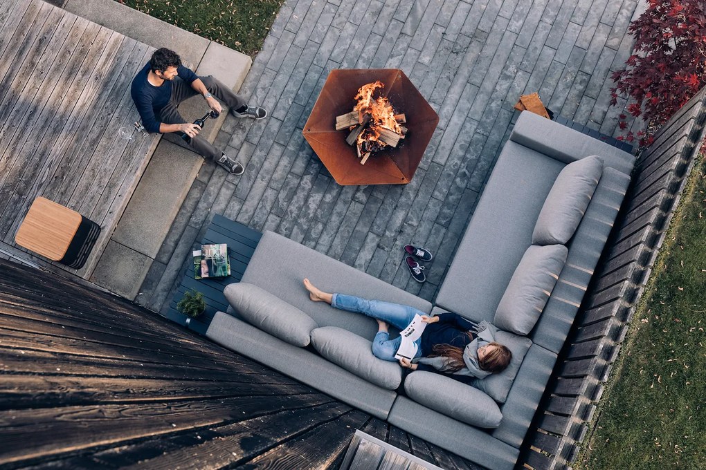 Ohniště TRIPLE 120 - Höfats