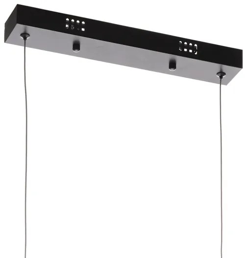 ONLI - LED Csillár zsinóron ONDA LED/30W/230V 4000K fekete