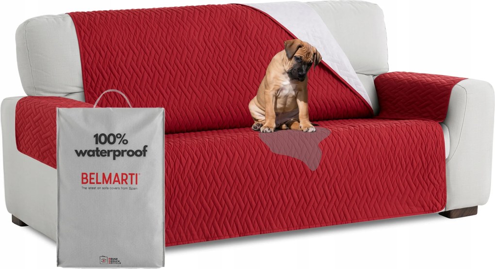 Vízálló ágytakaró kétszemélyes kanapéhoz teflon kapavédő 110 cm