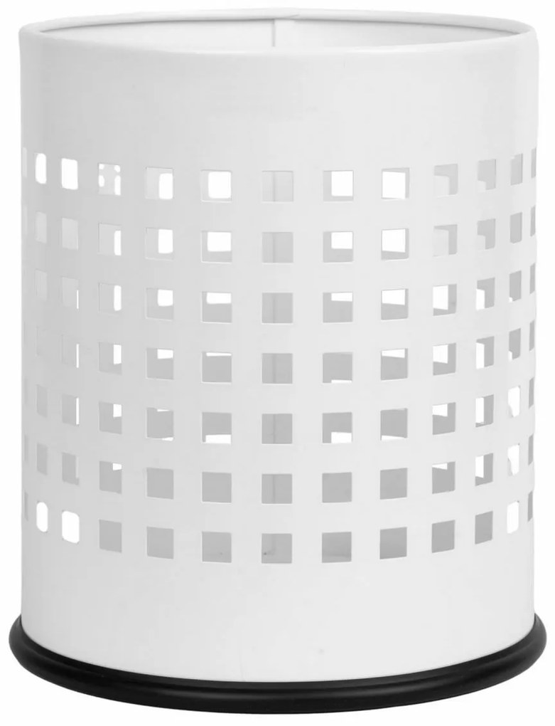 Alda Officer perforált szemetes 7 l, fehér, 7 l