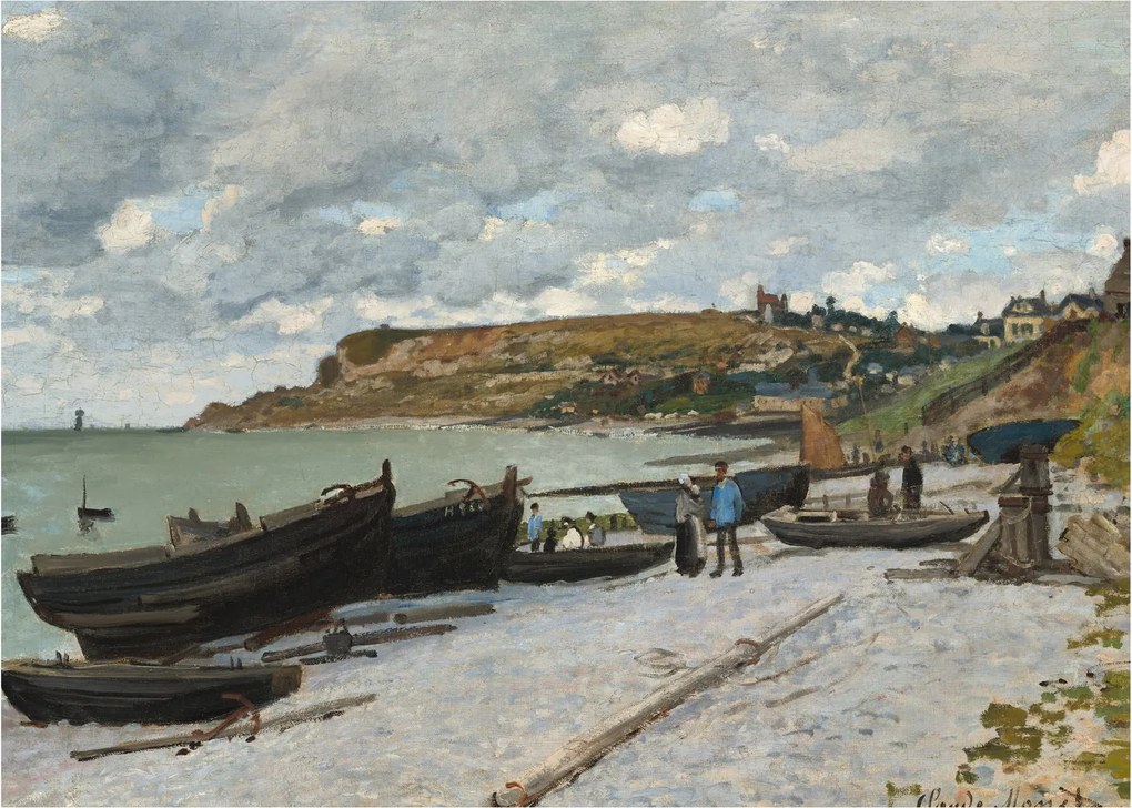 Kép - Claude Monet, Sainte Adresse, reprodukciók (70x50 cm)