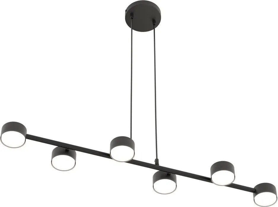 Emibig modern függeszték megara fekete emi1439/6