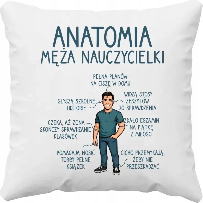 Ajándék párna A tanárnő férjének anatómiája
