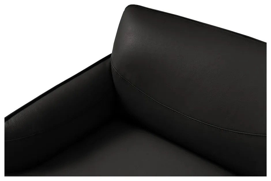 Neso fekete bőr kanapé, 235 x 90 cm - Windsor &amp; Co Sofas