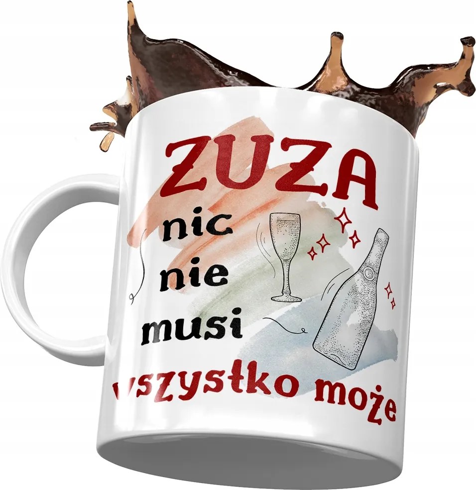 Zsuzsa bögre Ajándék Barátnők Nyomtatott Fotóval