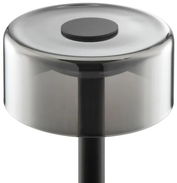 Brilliant - LED dimmelhető, tölthető, érintésvezérlésű asztali lámpa RAZOR LED/2,5W/5V 2700K IP44 fekete