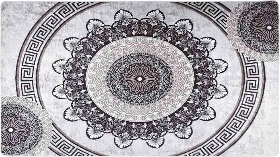 vidaXL mintás csúszásmentes mosható szőnyeg 190 x 300 cm