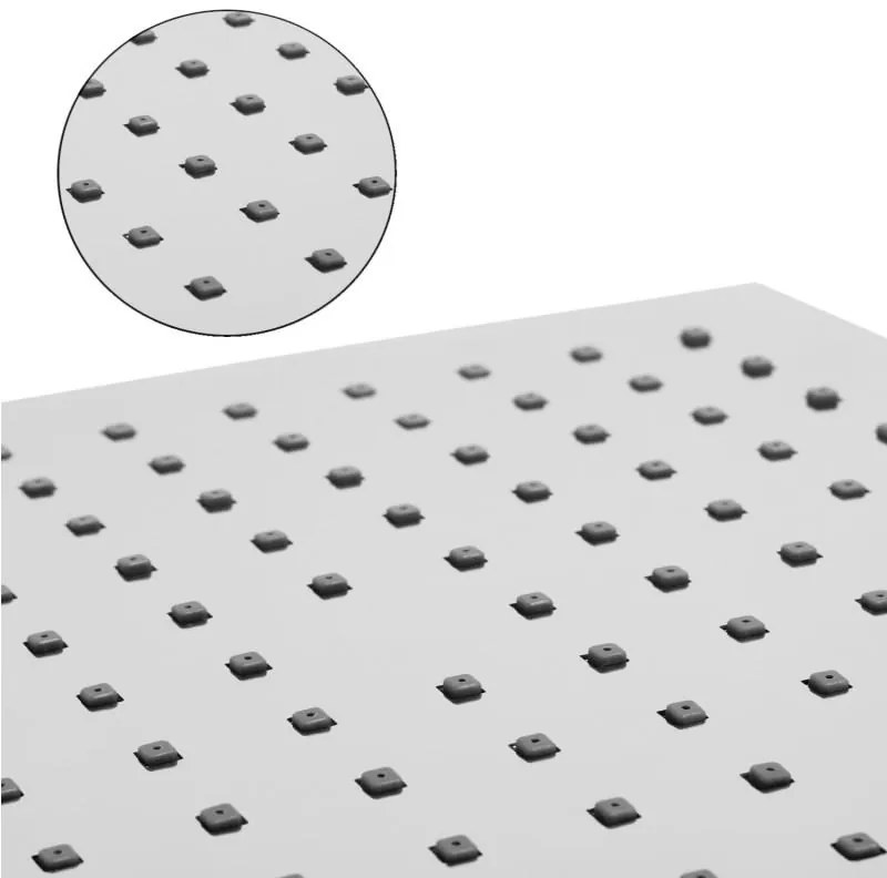 Erga Erga, SLIM zuhanyfej 25x25 cm átmérővel, króm, ERG-YKA-BP.CBE-25-CHR