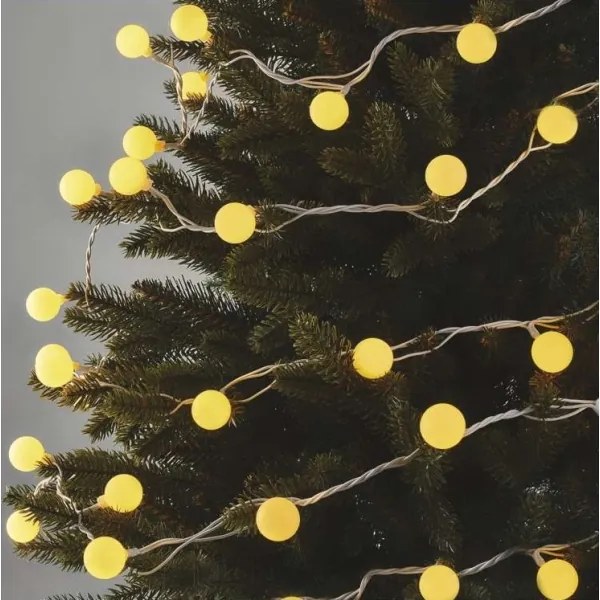 LED Karácsonyi kültéri lánc 40xLED/9m IP44 meleg fehér