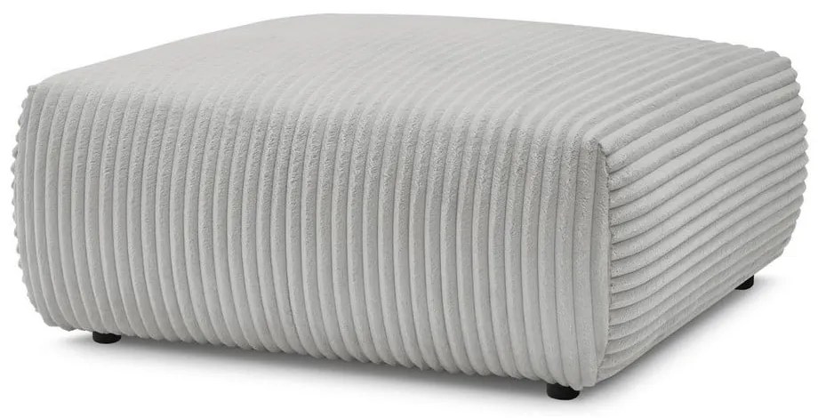 Világosszürke kordbársony lábtartó Lucien – Bobochic Paris