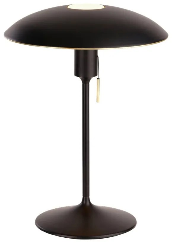 Fekete-aranyszínű lámpabúra ø 35 cm Manta Ray – UMAGE