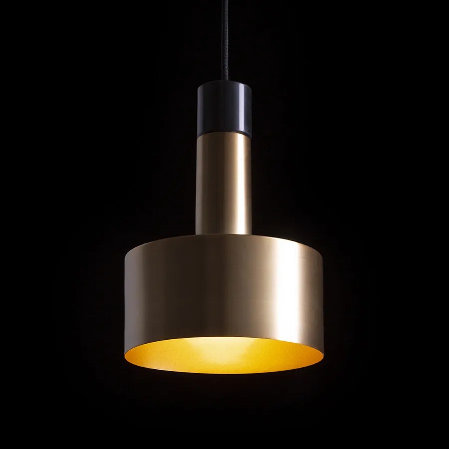 RENDL DIVINA függőlámpa sárgaréz/dekoratív fekete márvány 230V LED E27 5W