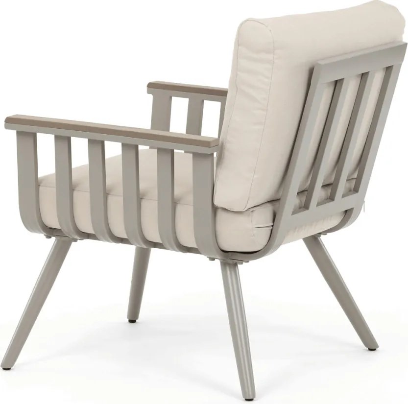 Kerti bútor garnitúra, alumínium, bézs, AZS-S1921 CRM