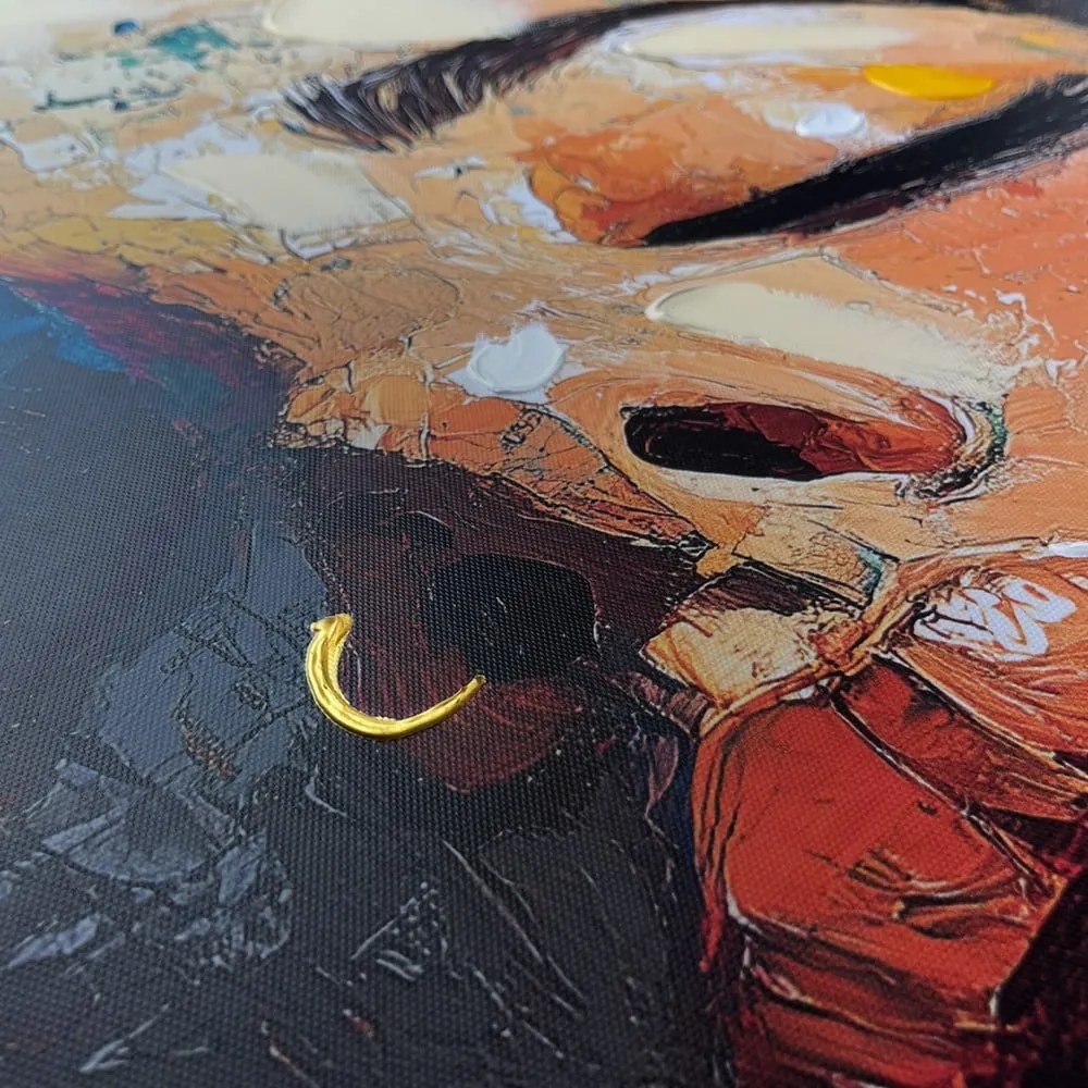 Kép kézzel festett részletekkel 70x100 cm Vivian – Styler