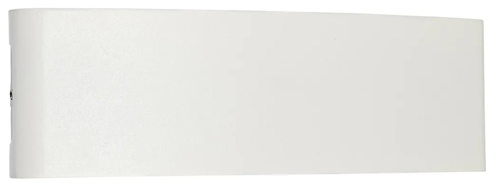 Kültéri fali lámpa fehér, LED-del, 10-lámpás, IP54 - Silly