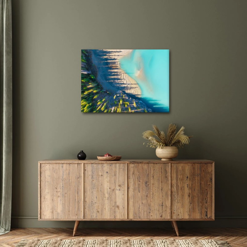 Kép - Kilátás a tóra (70x50 cm)