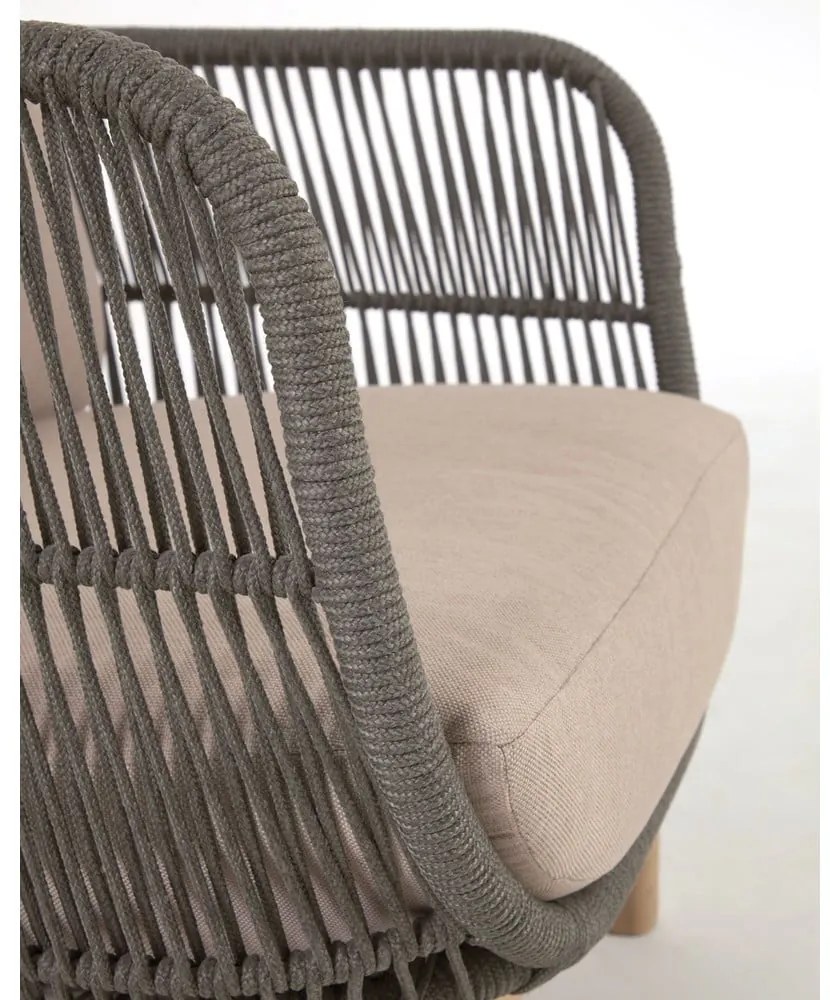 Catalina khaki kerti fotel - Kave Home
