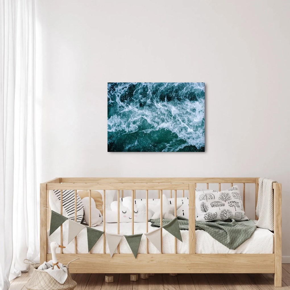 Kép - Óceáni hullámok (70x50 cm)