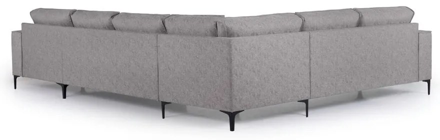 Szürke sarokkanapé (jobb oldali-"U" alakú) Copenhagen – Scandic