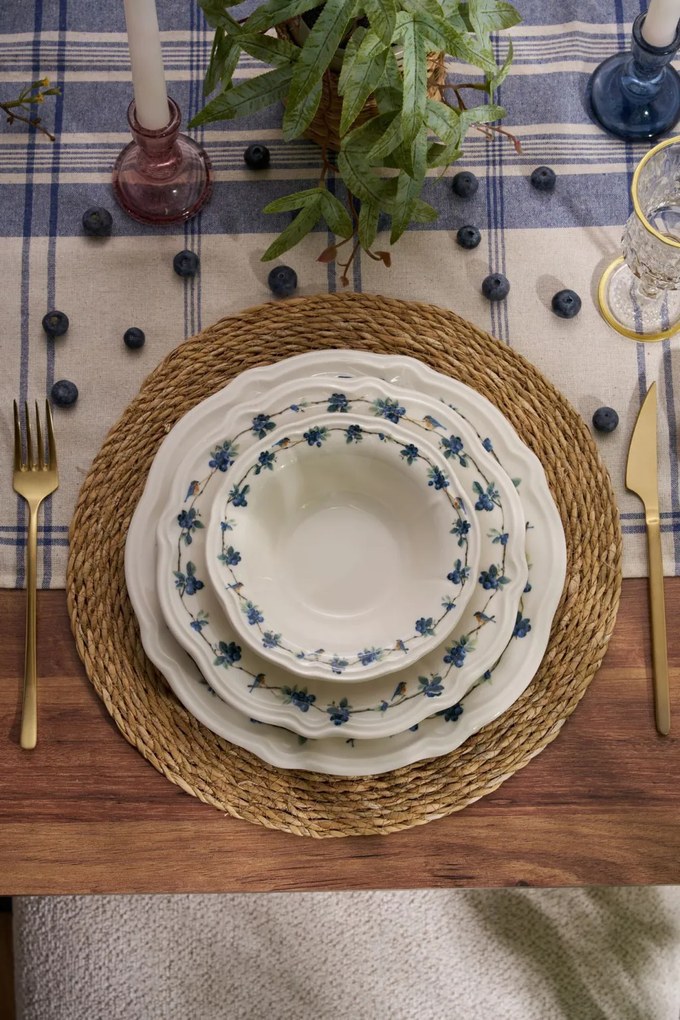 24 részes porcelán étkészlet
