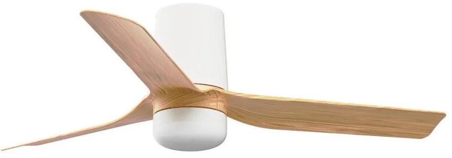 FARO 33833WT-1TW-LED Dimmelhető ventilátor MINIPUNTTUB S 10W/230V barna/fehér átm. 90 cm WT + távirányító