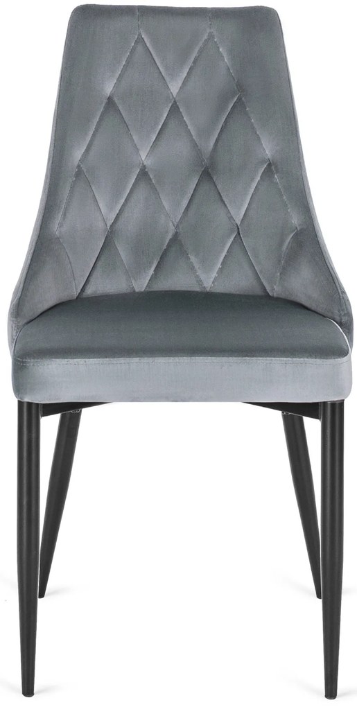 Szürke Bársony Étkezőszék CORK