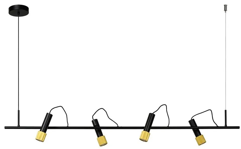 Lucide 20420/20/30 - LED Csillár zsinóron DUELE 4xLED/5,3W/230V