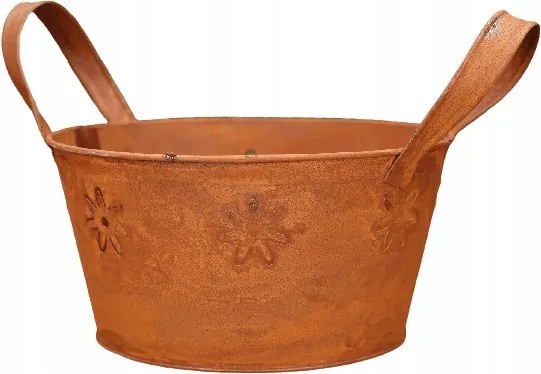 Fém takaróponyva "rozsdás" 18x9cm