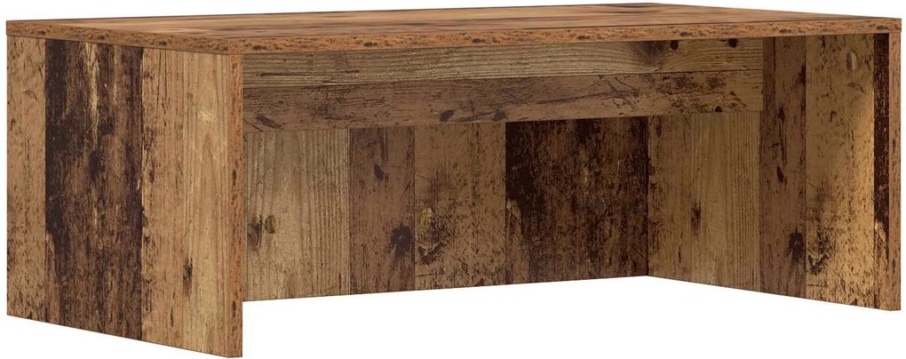 vidaXL Falra szerelhető íróasztal Öreg fa 80 x 45 x 30 cm Faanyag