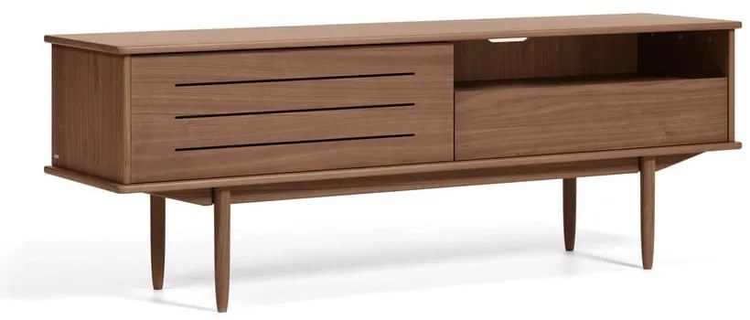 Carolin TV-állvány diófa dekorral - Kave Home